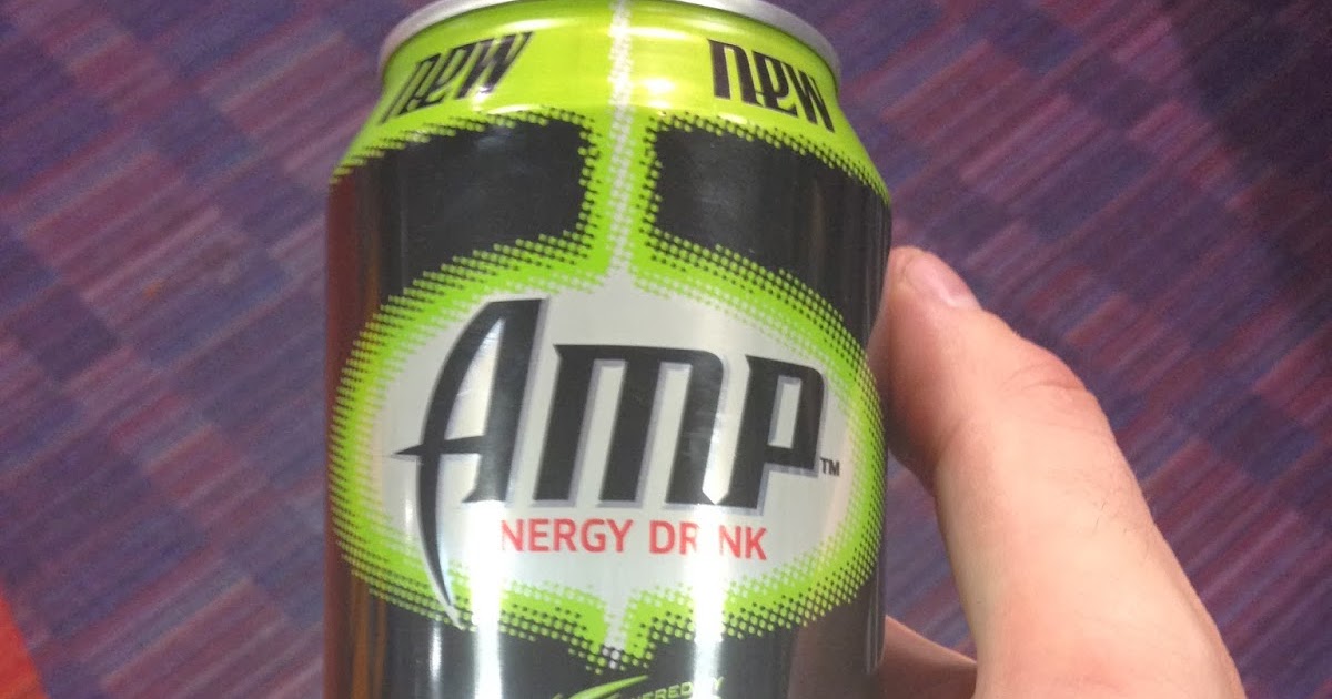 A Review A Day Today's Review Mountain Dew Amp Energy Drink