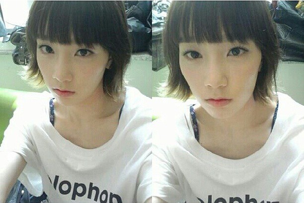 Check Out Girls Generation Taeyeon S Adorable Short Haired Photos