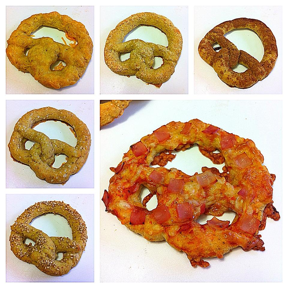 Lowcarb ella cauliflower ricotta pretzels