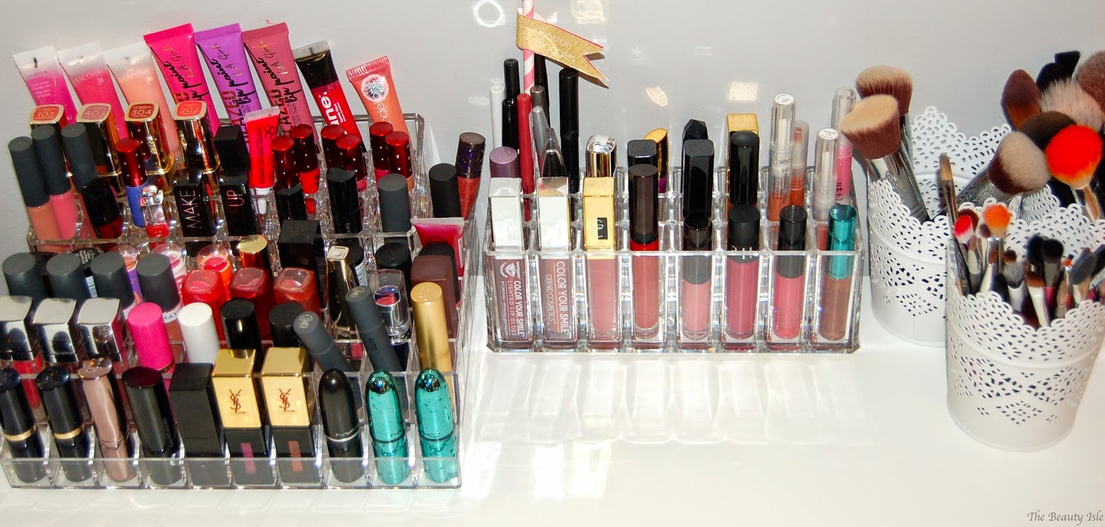 Makeup Collection & Storage 2015 Part 1 Ikea Alex Dresser The