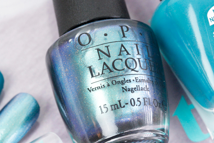 NOTW: OPI, This Color Makes Waves & Sally Hansen, 673 Blue Streak