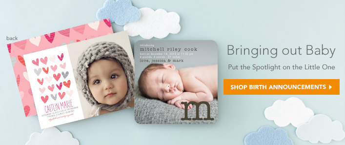 tiny prints baby shower invitations