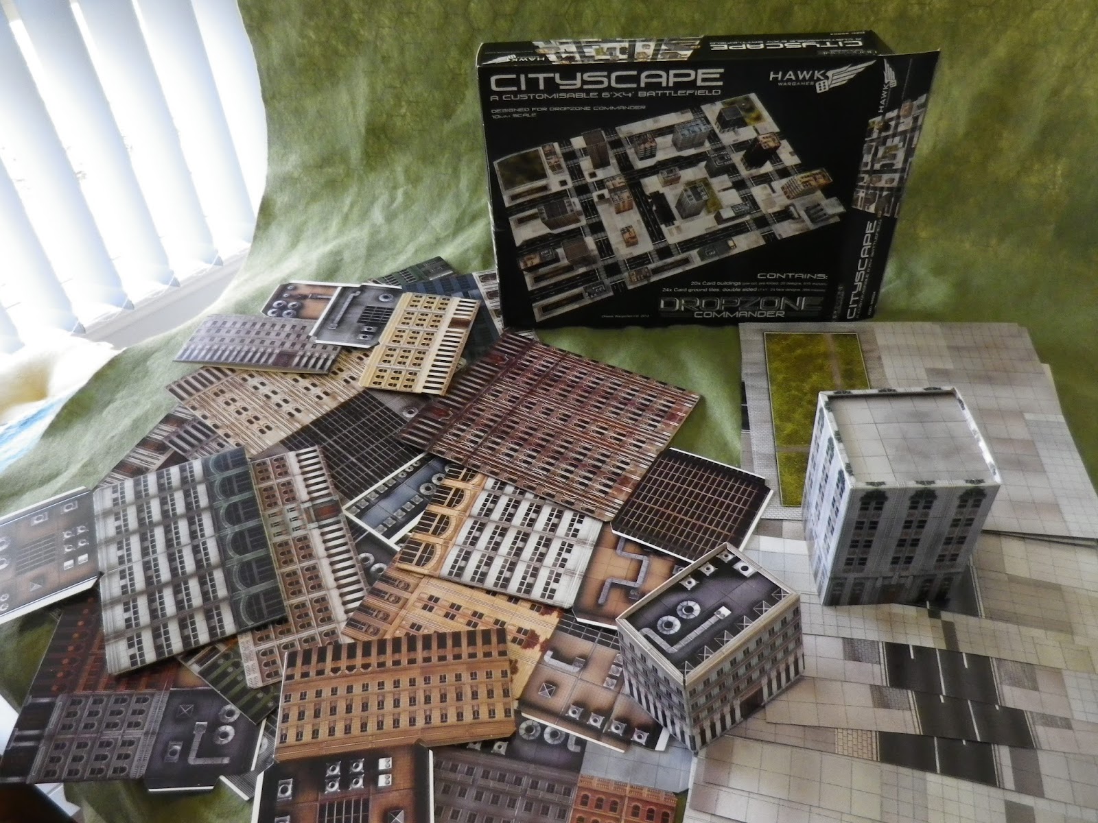 Delta Vector Cheap Cardboard Wargames Terrain for 10mm & 15mm Modern