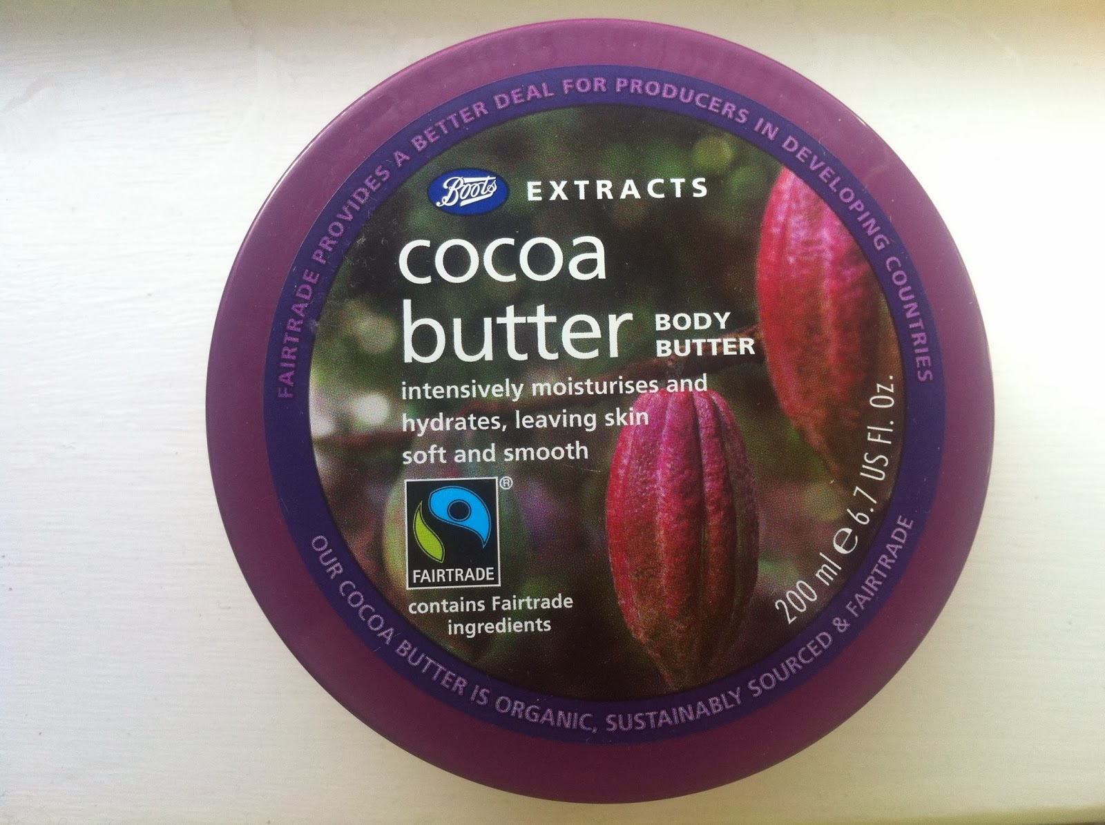 REVIEW Boots Extracts Cocoa Butter Body Butter DIVYA THOMPSON
