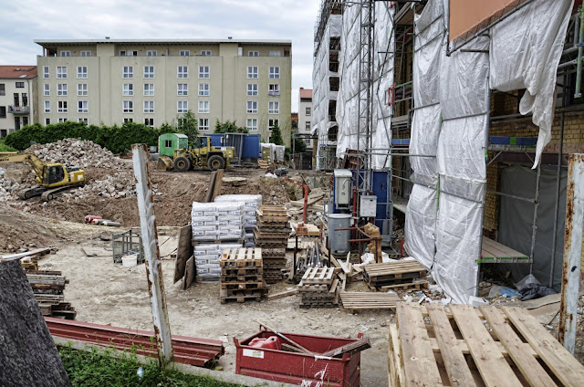 Baustelle Wohnhaus, Bernauer Straße / Strelitzer Straße, 13355 Berlin, 15.06.2013