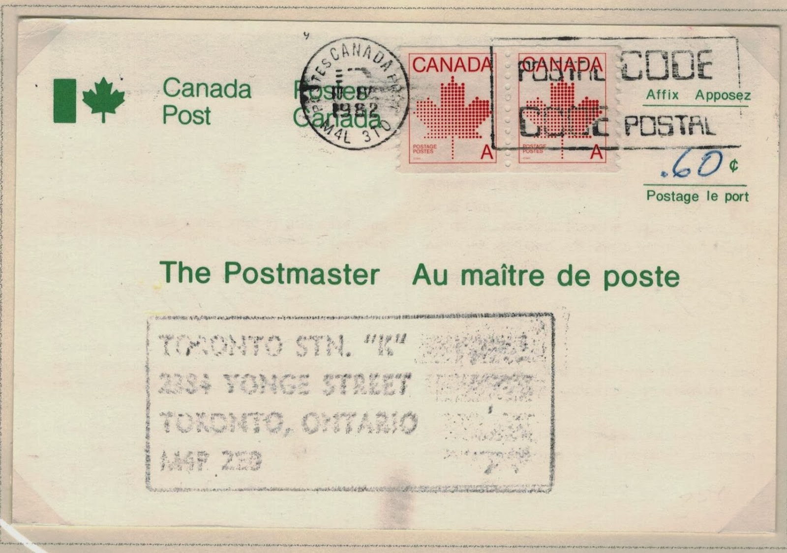 First Class Letter To Canada Photos