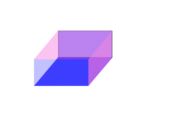 Animasi Balok Bentuk Jaring Jaring Luas Serta Volume