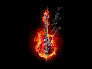 new Guitar hd wallpapers fire