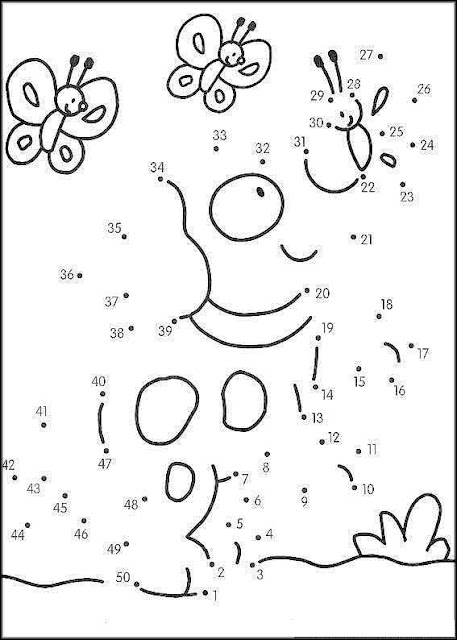 Dibujos Para Unir Con Puntos Y Letras Imagui