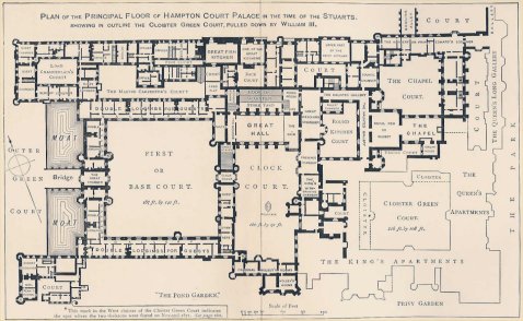 Houses of State: Hampton Court Palace floor plans