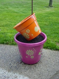 decoro sin decoro: Apilar macetas con estilo