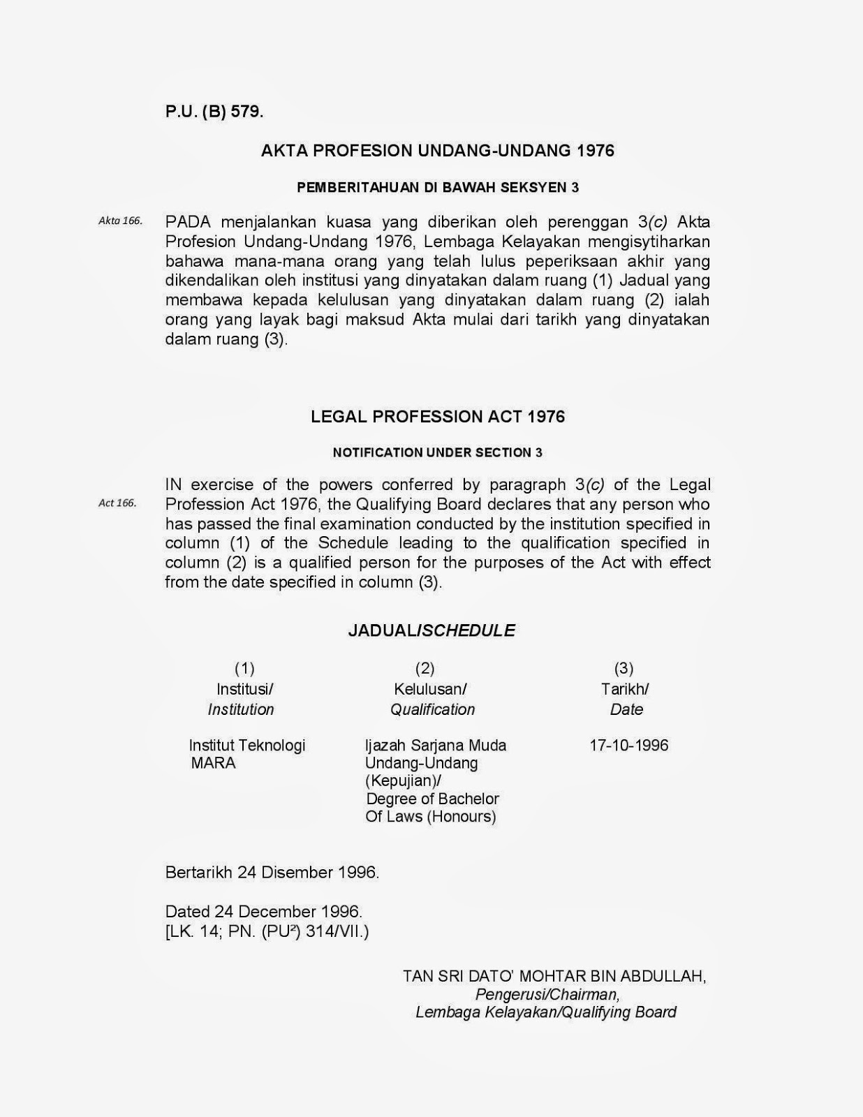 Bachelor Of Laws With Honours Ll B Hons Universiti Sultan Zainal Abidin Unisza Gazette