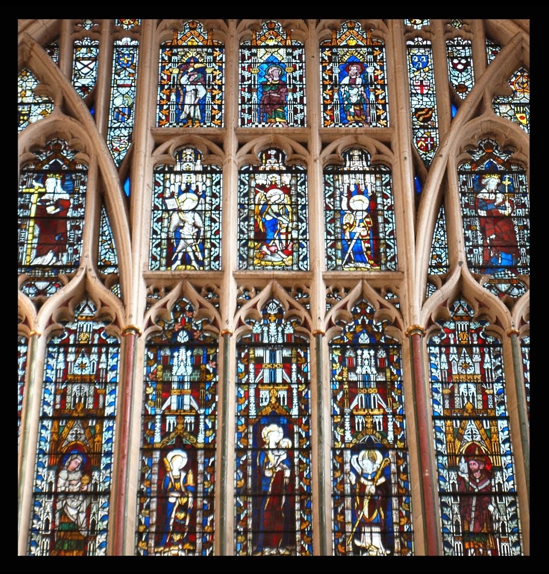 Demolition Exeter The Great East Window, Exeter Cathedral