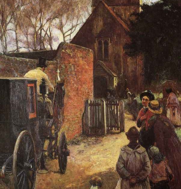 British Paintings John White A Village Wedding