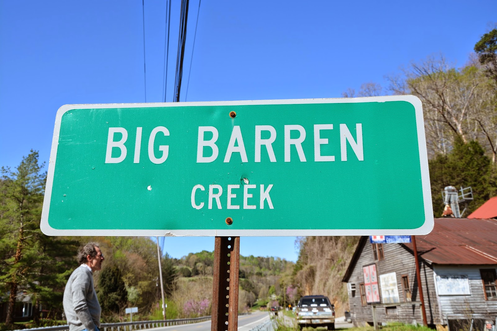 Standing Alone on the Johnson's Mill, New Tazewell, Tennessee