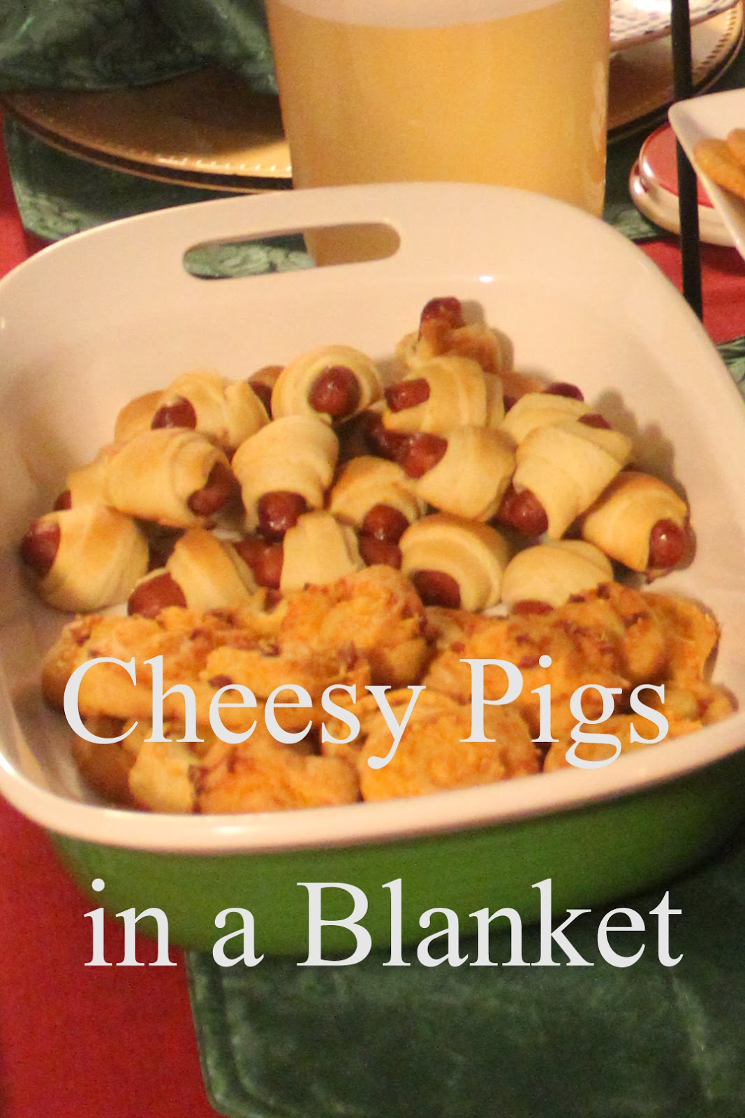 Just picture it... Recipe Cheesy Pigs in a Blanket