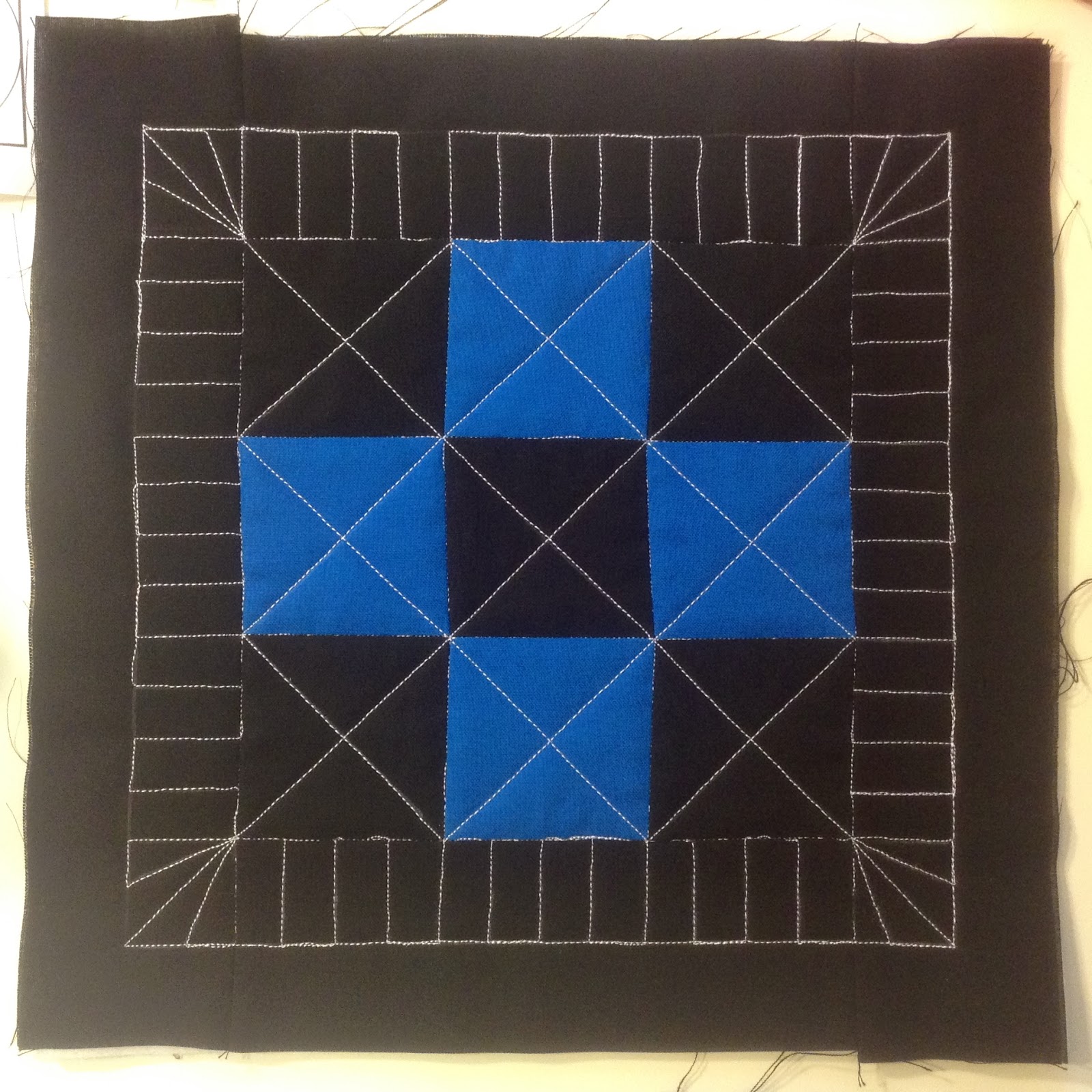 free motion quilting straight lines