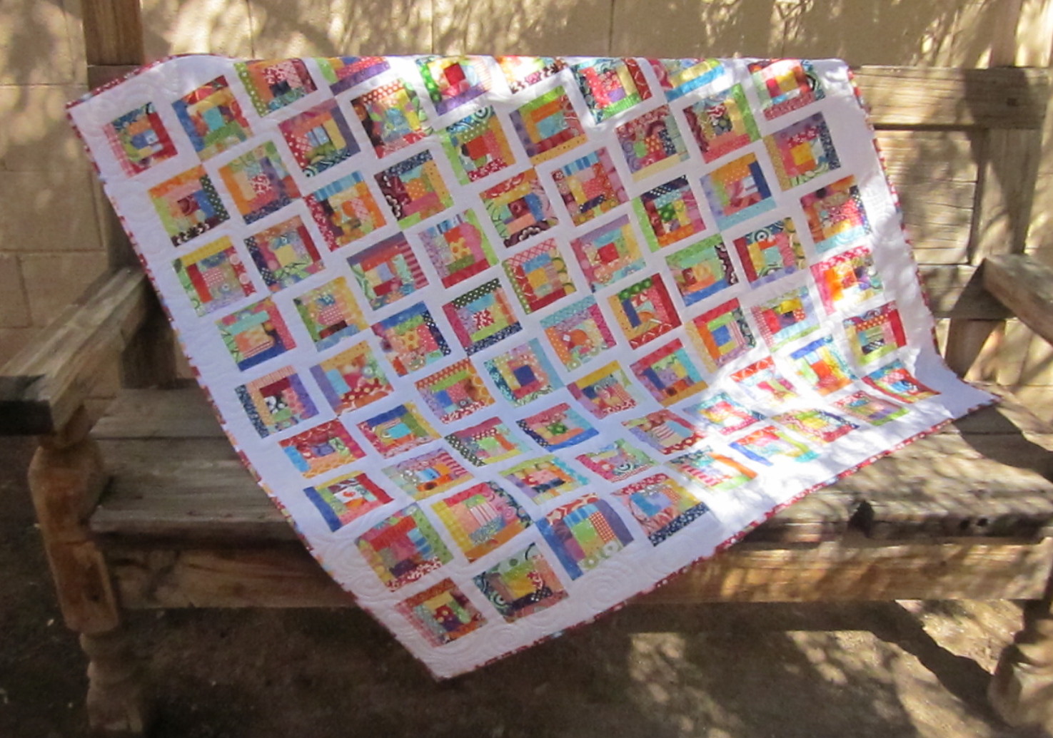  Zany Quilter Mini Log Cabin Quilt...