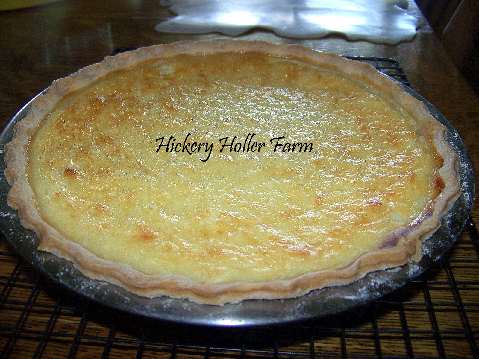 Hickery Holler Farm Sunday Dinner And Buttermilk Coconut Pie