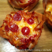 Pepperoni Pizza Lasagna Cups