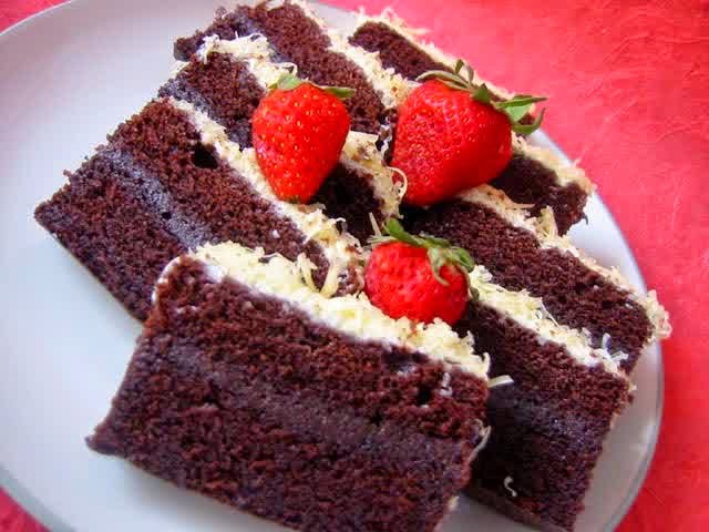 Resep Membuat Brownies Singkong Kukus Special Keju Resep Membuat Brownies Singkong Kukus Special Keju
