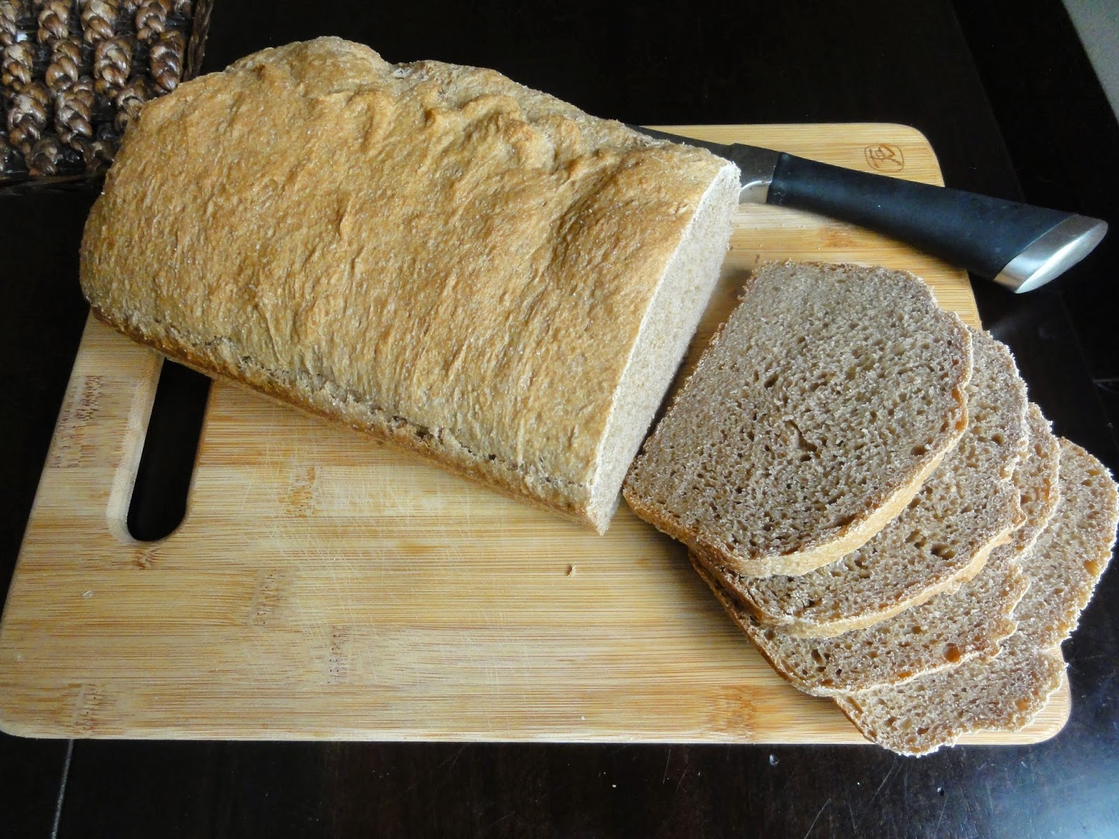 The Conscientious Eater Whole Wheat Sandwich Bread (Vegan and NoKnead!)