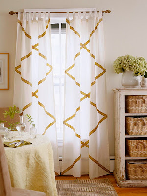 ستائر بسيطة وظلال DIY لعام 2013 ستائر بسيطة وظلال DIY لعام 2013