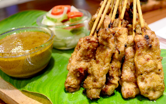 Pork Satay, Street foods of the world, Vikings Luxury Buffet Davao