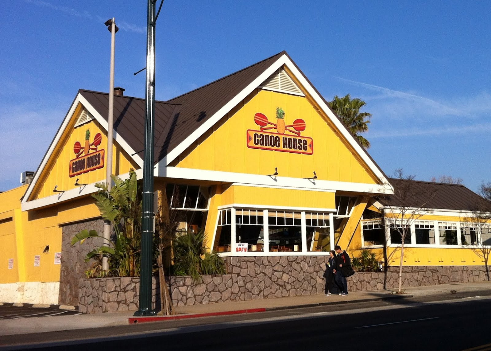 Glimpses of South Pasadena Up the Street with a Paddle...