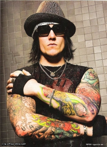 synyster gates tattoos