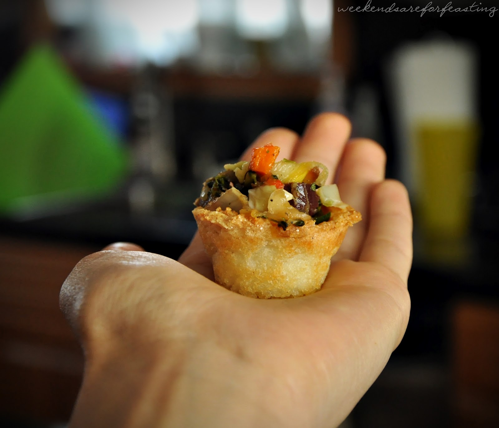 Weekends are for Feasting Polenta Cup Babies