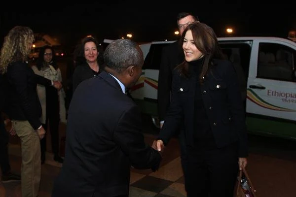 Princess Mary is Monday the country in the Ethiopian capital Addis Ababa. 