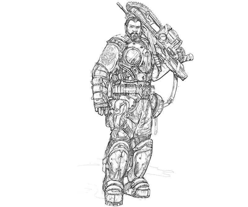 Gear of War 3 Weapon Yumiko Fujiwara