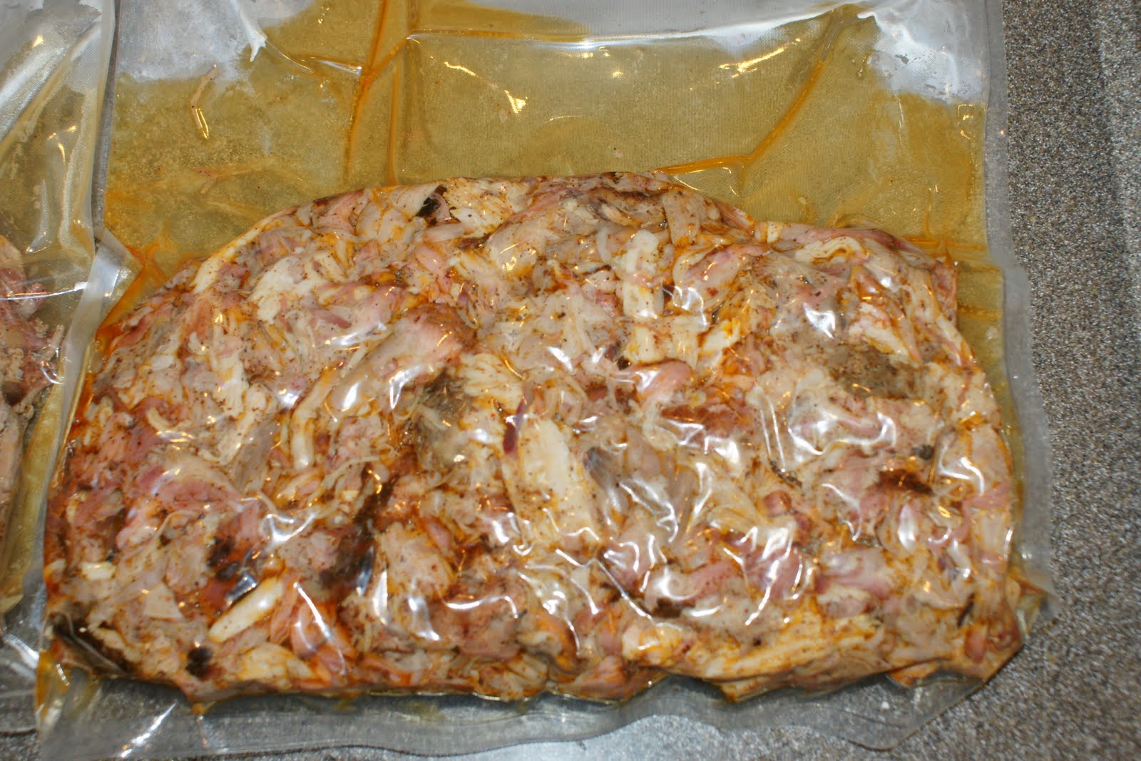 BBQ Blog BBQ Pulled Pork Vacuum Sealed and Frozen