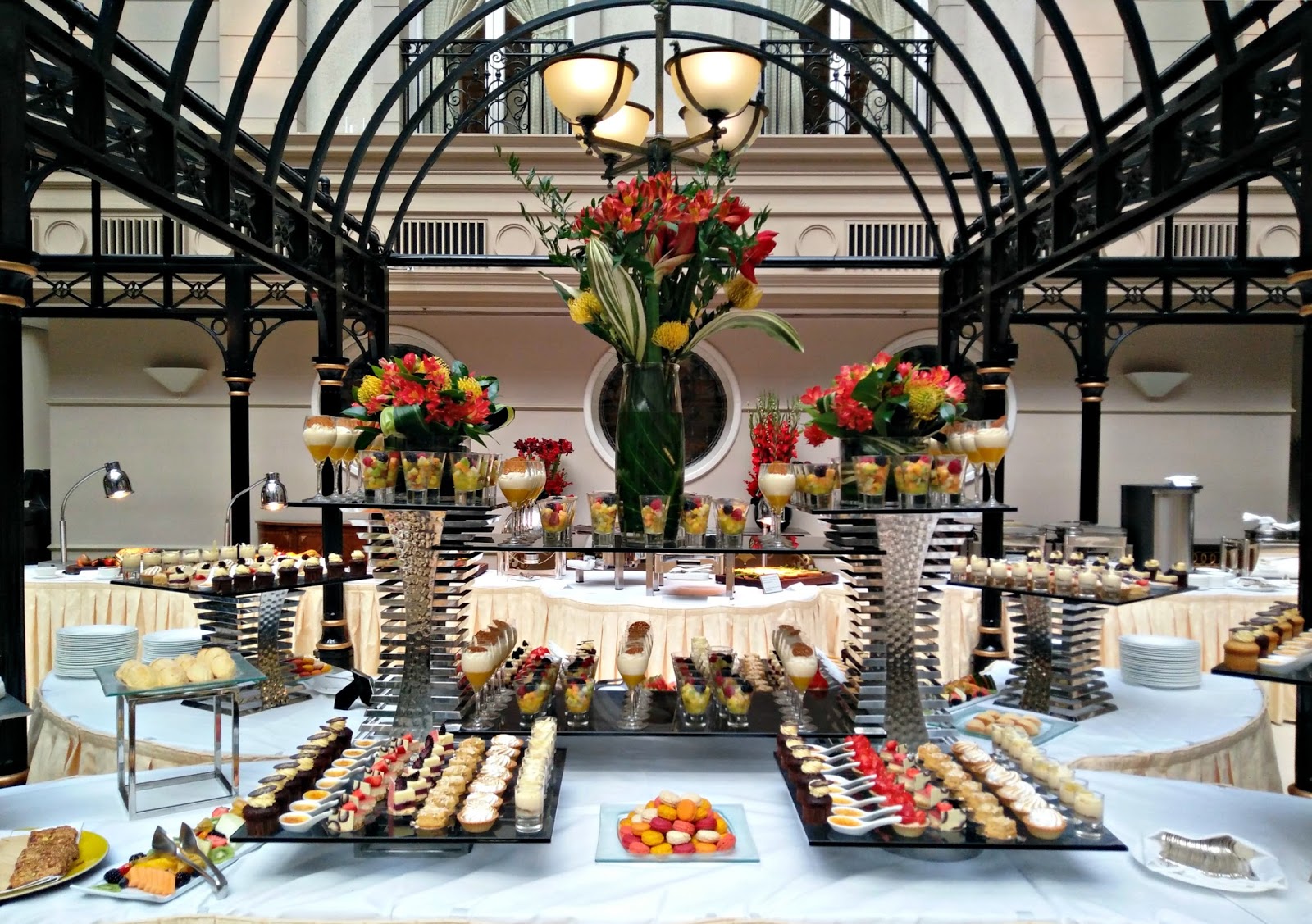 Champagne Sunday Brunch at The Landmark London Sewing and other stories