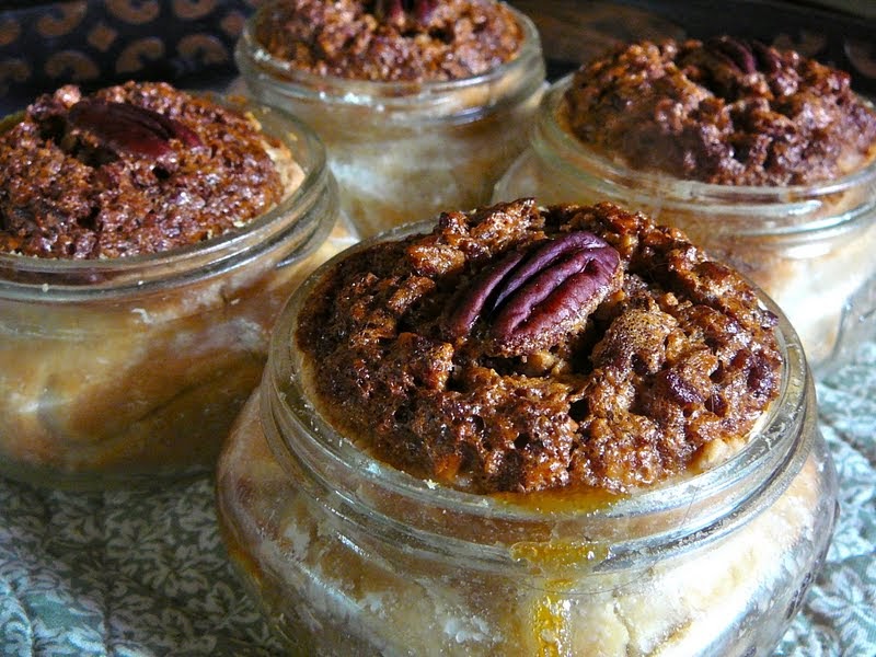The Hidden Pantry Pecan Pie in Mason Jars!!