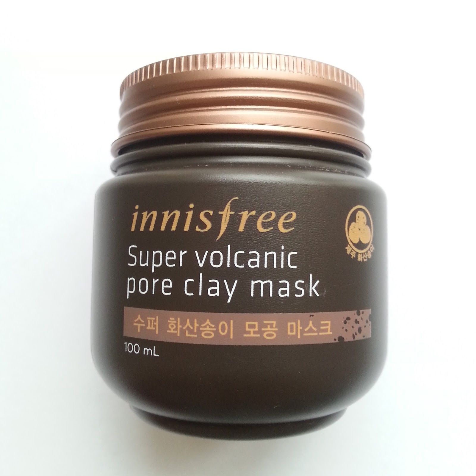 Innisfree Super Volcanic Pore Clay Mask Review FISHMEATDIE