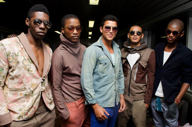 cput next trend fashion show cape town - male models - recycling fashion