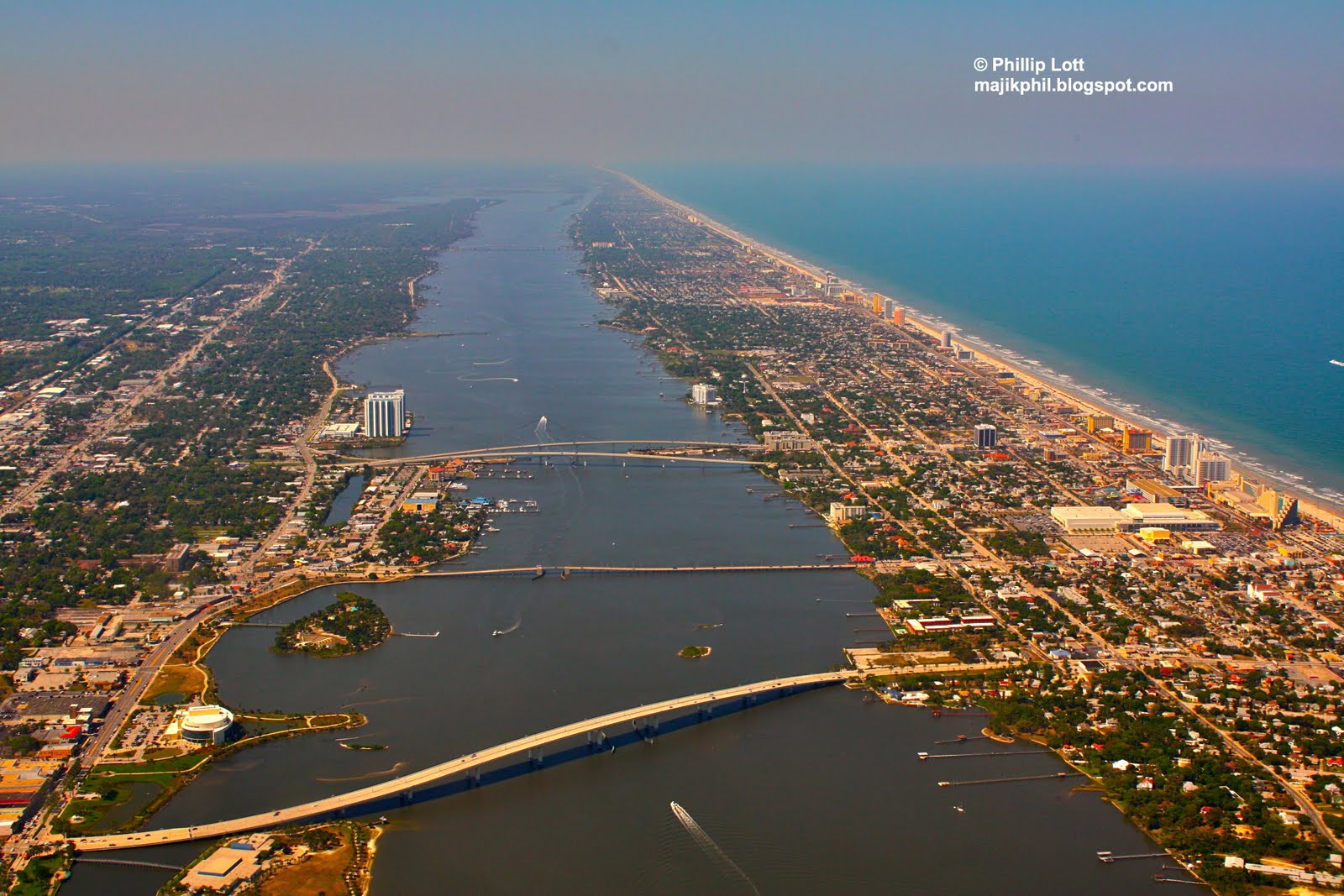 Halifax River in Daytona/Holly Hill/Ormond area...the drive along