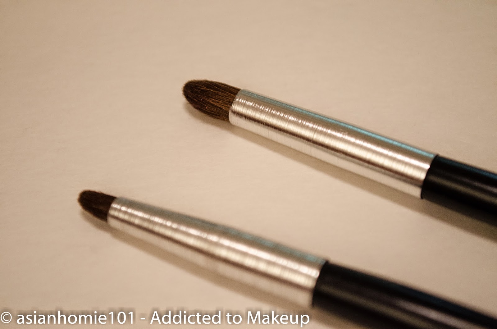 asianhomie101 Addicted to Makeup Review Essence of Beauty Crease Brush Duo Eyes