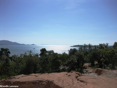 View from the hills behind Plai Laem