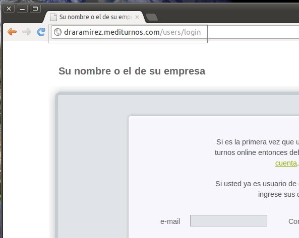 Su nueva página de turnos con subdominio de MediTurnos.com Su nueva página de turnos con subdominio de MediTurnos.com