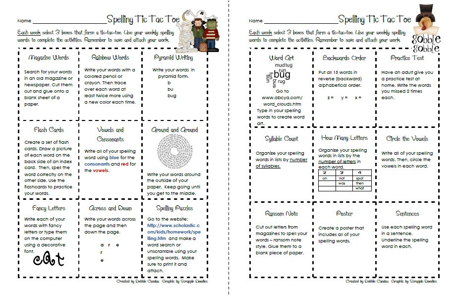 English teaching worksheets: Tic tac toe