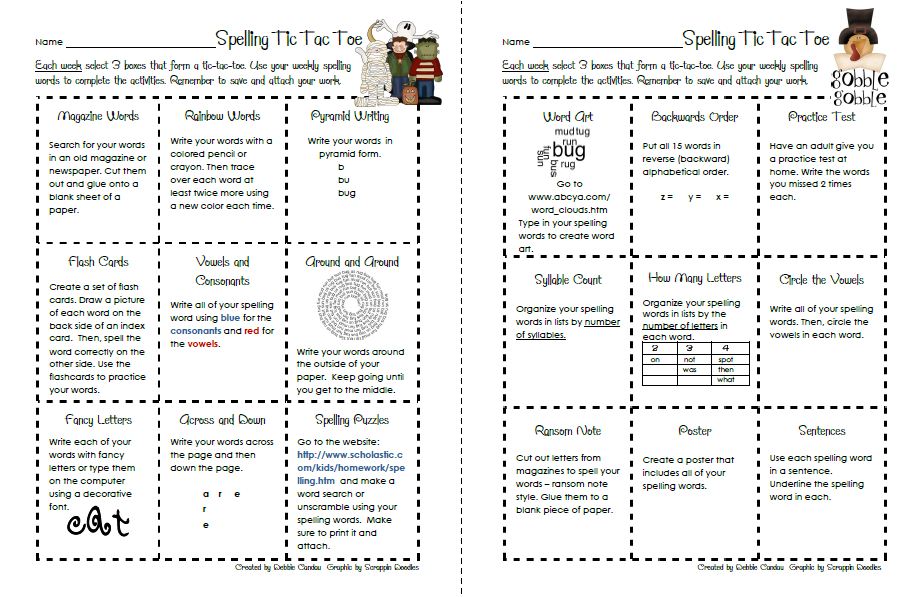 first grade spelling homework worksheets