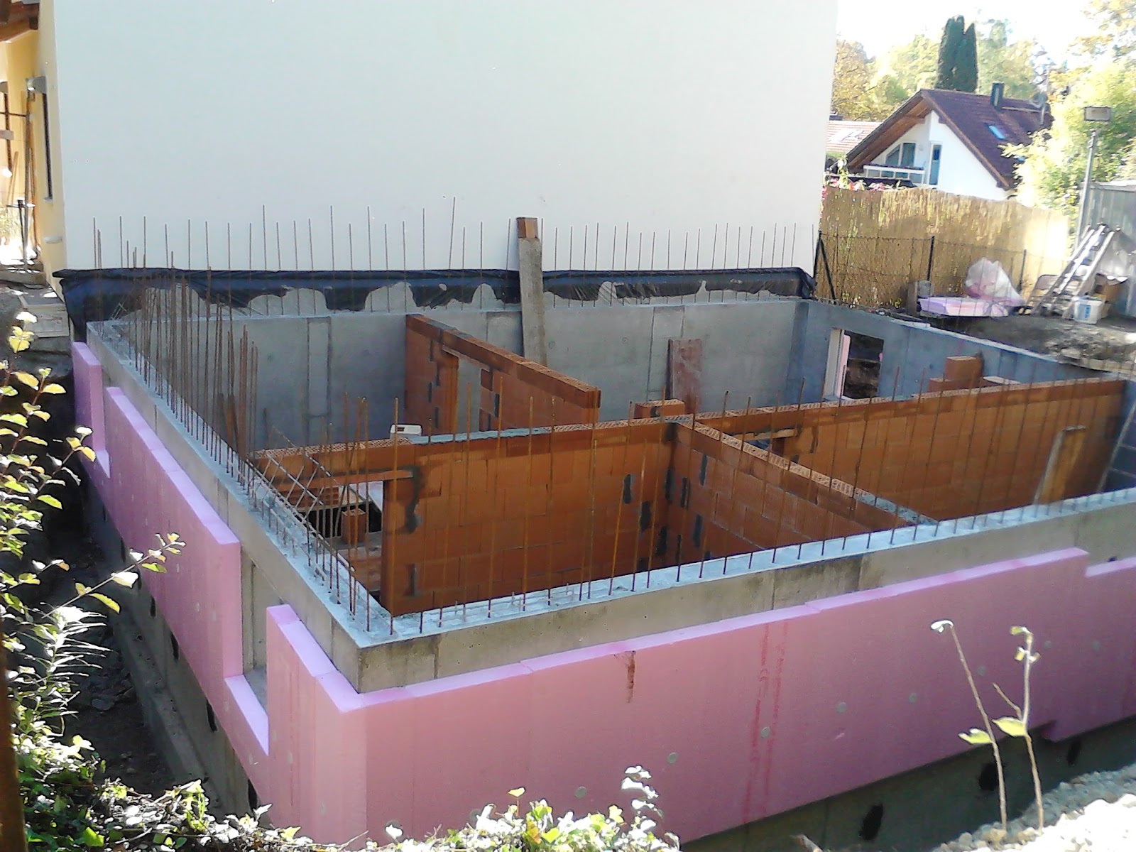 Bautagebuch Oktober 2012