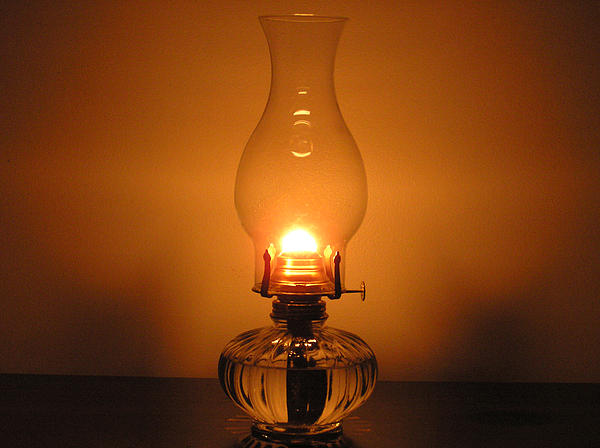 lamp with oil