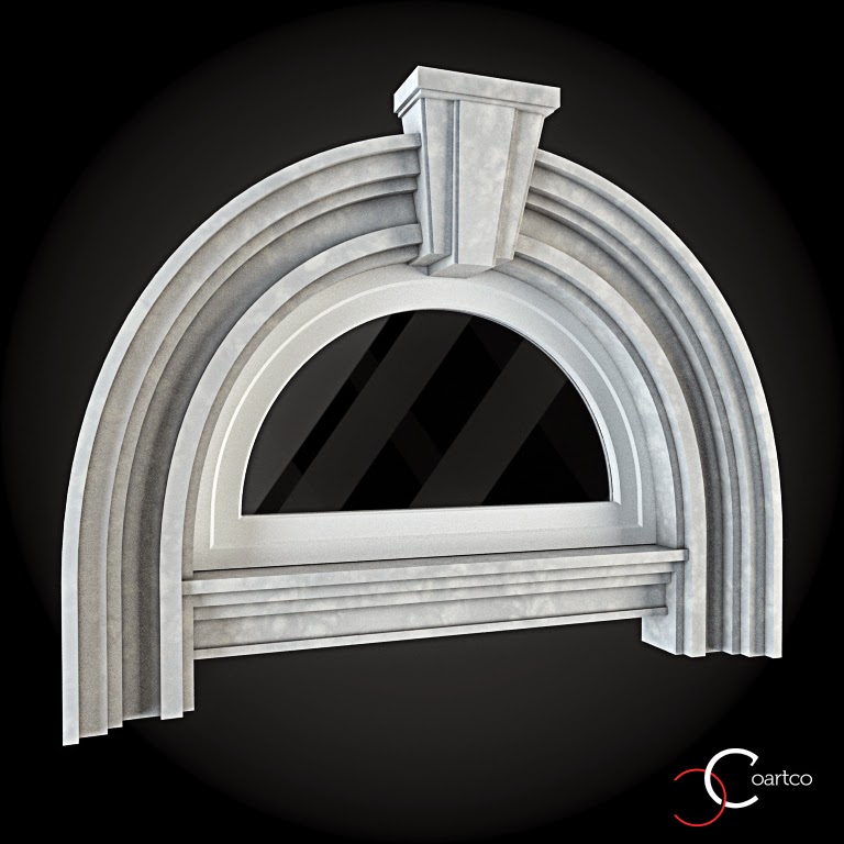 Ornamente Geamuri Rotunde Exterior Cod: WIN-083 Ornameate Geamuri Rotunde Exterior, fatade case cu profile decorative polistiren, profile fatada, Model Cod: WIN-083