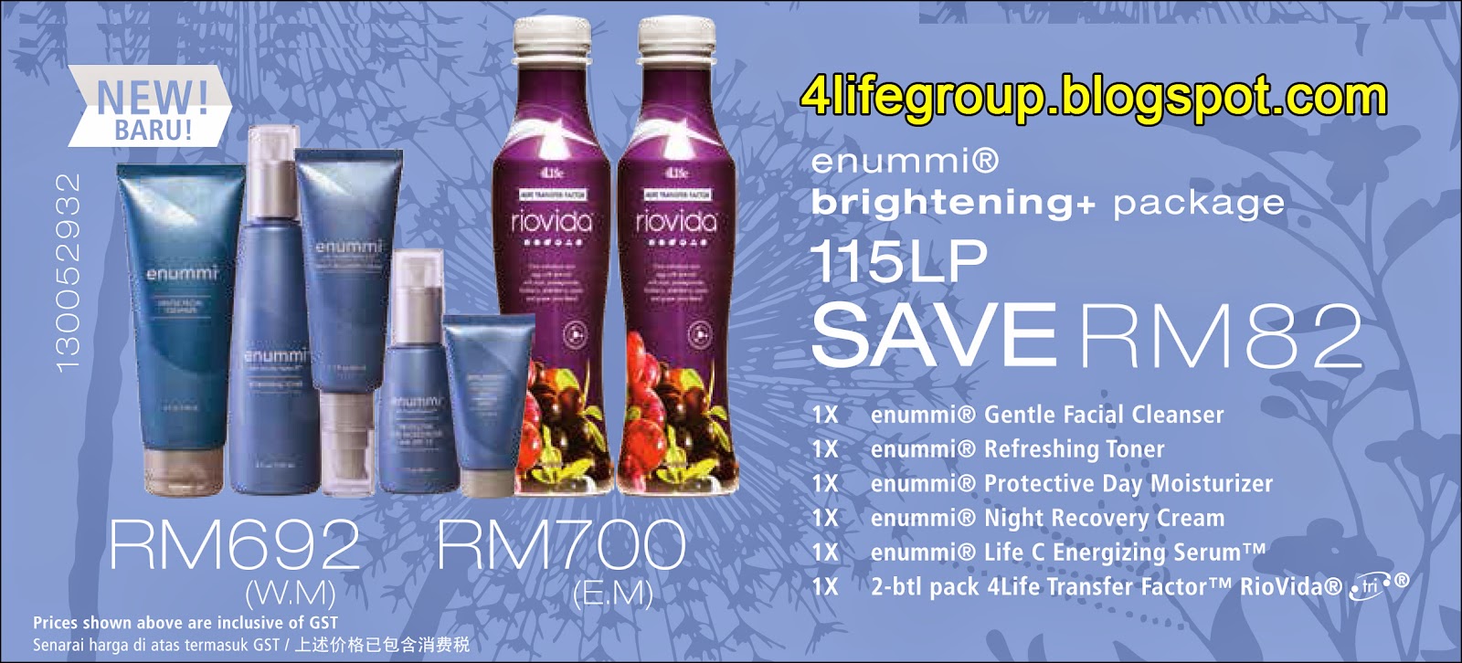 Enummi A New Me Promo Packages 3 (With GST) foto Enummi A New Me Promo Packages 3 (With GST)