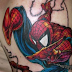 3D Tattoo of Spiderman