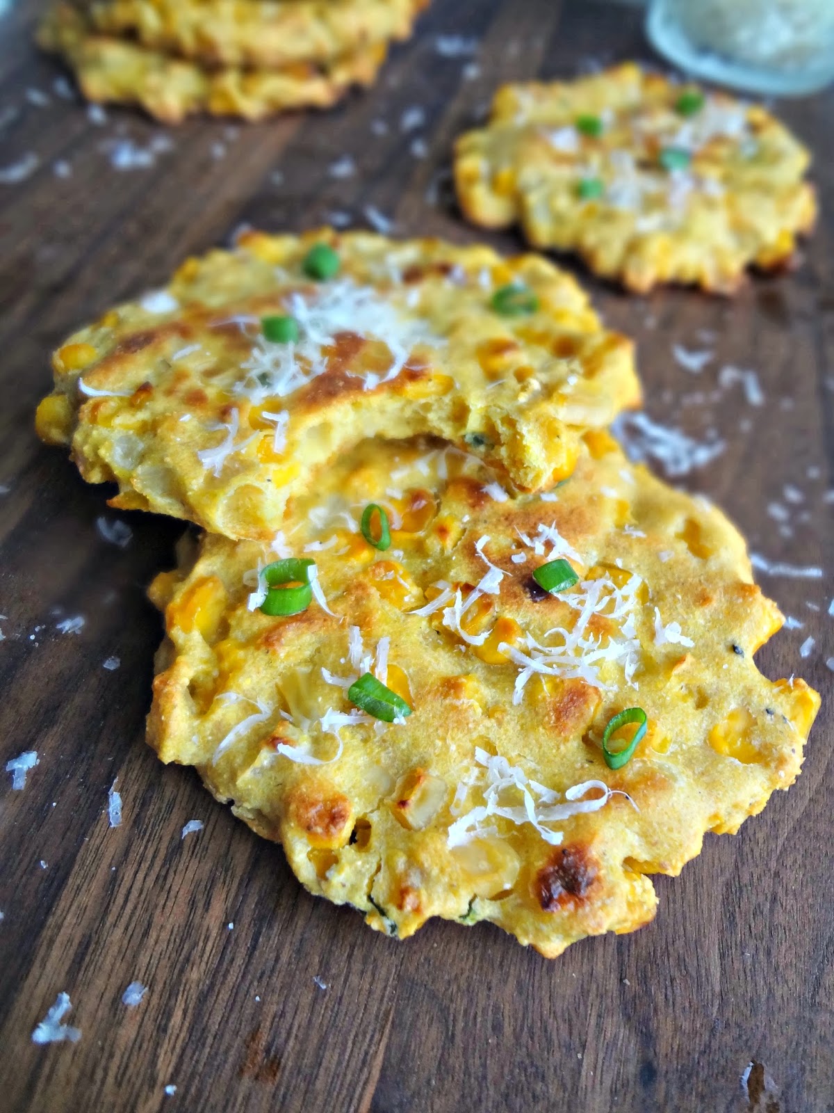 The Cooking Actress Baked Corn Fritters